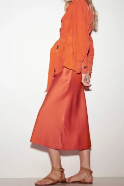 Online LUISA CERANO Hemdjacke Aus Veloursleder