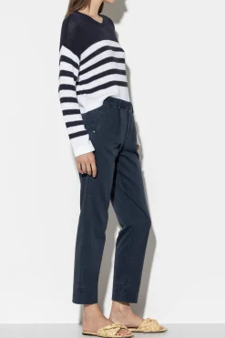 Outlet LUISA CERANO High-Stretch-Chino-Denim
