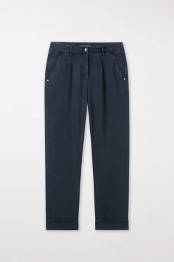 Outlet LUISA CERANO High-Stretch-Chino-Denim