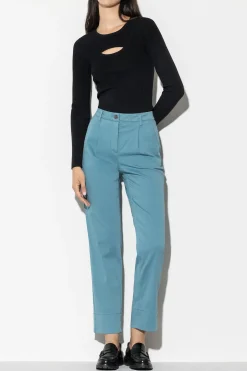 Outlet LUISA CERANO High-Stretch-Chino-Denim