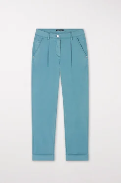 Outlet LUISA CERANO High-Stretch-Chino-Denim