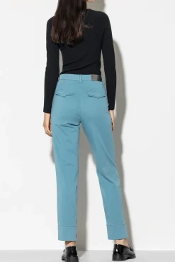 Outlet LUISA CERANO High-Stretch-Chino-Denim
