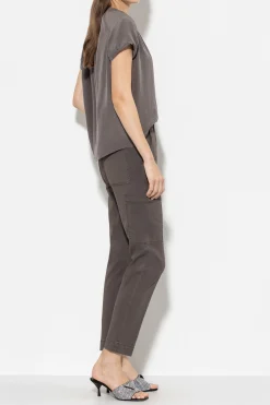 New LUISA CERANO High-Stretch-Tapered-Denim