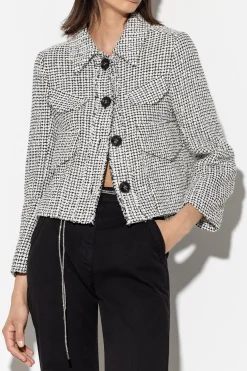 Discount LUISA CERANO Jacke In Tweed-Optik multi
