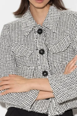 Discount LUISA CERANO Jacke In Tweed-Optik multi