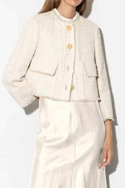Discount LUISA CERANO Jacke In Tweed-Optik multi