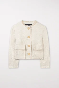 Discount LUISA CERANO Jacke In Tweed-Optik multi