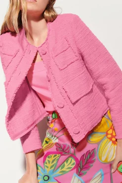 Outlet LUISA CERANO Jacke In Tweed-Optik