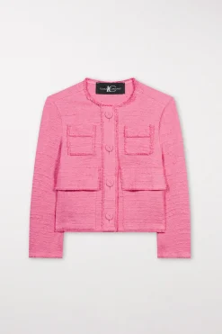 Outlet LUISA CERANO Jacke In Tweed-Optik