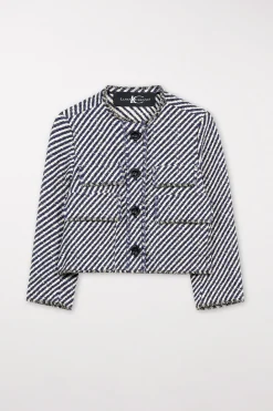Best LUISA CERANO Jacke In Two-Tone-Tweed multi