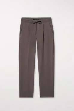 Discount LUISA CERANO Joggpants Aus Punto-Milano taupe