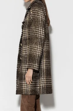 Best LUISA CERANO Karo-Kurzmantel multi