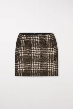 Outlet LUISA CERANO Karo-Minirock multi