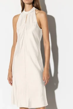 Online LUISA CERANO Kleid Aus Leinen-Mix