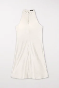 Online LUISA CERANO Kleid Aus Leinen-Mix