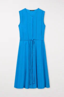 Clearance LUISA CERANO Kleid Aus Leinen-Mix