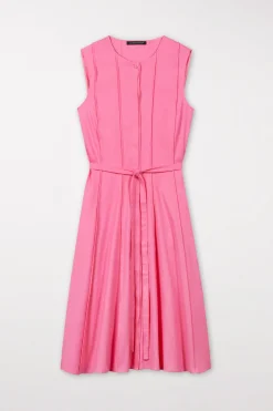 Clearance LUISA CERANO Kleid Aus Leinen-Mix