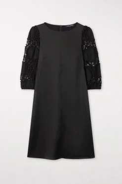 Outlet LUISA CERANO Kleid Mit Crochet-Details