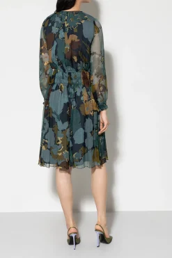 Outlet LUISA CERANO Kleid Mit Flower-Print multi