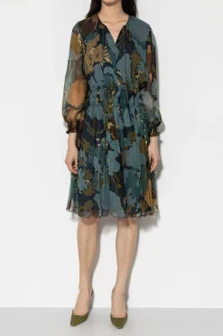 Outlet LUISA CERANO Kleid Mit Flower-Print multi