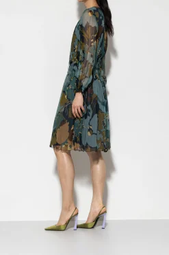 Outlet LUISA CERANO Kleid Mit Flower-Print multi