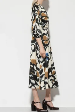 Discount LUISA CERANO Kleid Mit Flower-Print multi