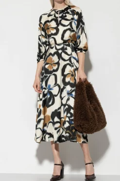 Discount LUISA CERANO Kleid Mit Flower-Print multi
