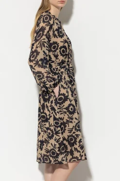 Clearance LUISA CERANO Kleid Mit Flower-Print multi