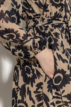 Clearance LUISA CERANO Kleid Mit Flower-Print multi