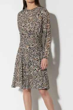 Hot LUISA CERANO Kleid Mit Marble-Print multi