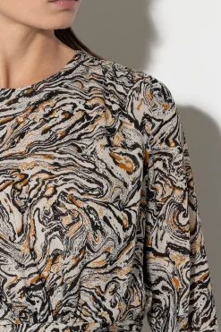 Hot LUISA CERANO Kleid Mit Marble-Print multi