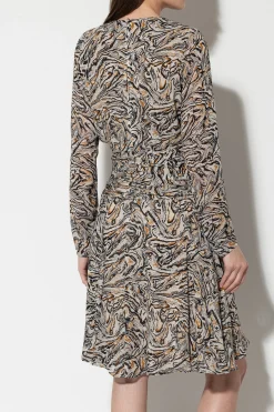 Hot LUISA CERANO Kleid Mit Marble-Print multi