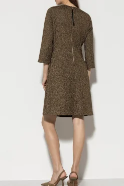 Clearance LUISA CERANO Kleid Mit Metallic-Effekt gold metallic