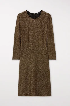 Clearance LUISA CERANO Kleid Mit Metallic-Effekt gold metallic