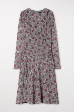 Sale LUISA CERANO Kleid Mit Millefleurs-Print multi