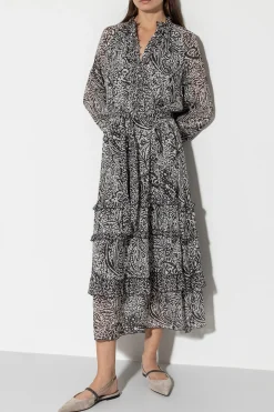 Hot LUISA CERANO Kleid Mit Paisley-Print multi