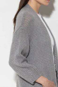 Hot LUISA CERANO Longcardigan Aus Alpaka-Mix