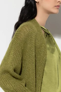 Hot LUISA CERANO Longcardigan Aus Alpaka-Mix