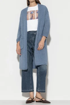 Hot LUISA CERANO Longcardigan Aus Alpaka-Mix