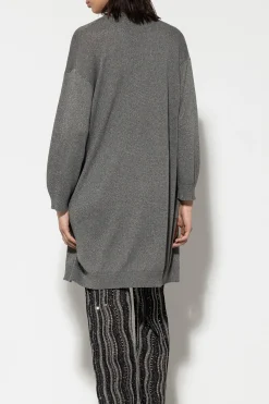 Online LUISA CERANO Longcardigan Aus Feinstrick taupe