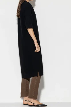 Discount LUISA CERANO Longcardigan Aus Woll-Mix black