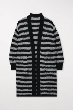 Online LUISA CERANO Longcardigan Mit Streifen multi