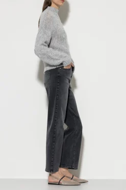 Outlet LUISA CERANO Looseleg-Black-Denim denim grey