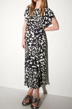Best LUISA CERANO Maxikleid Mit Animal-Print the animal camouflage print