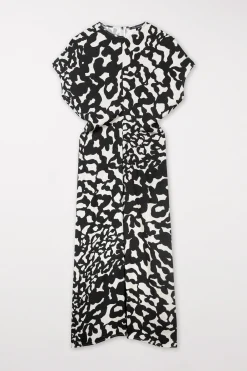 Best LUISA CERANO Maxikleid Mit Animal-Print the animal camouflage print