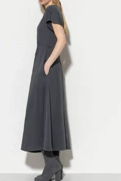 Hot LUISA CERANO Maxikleid Mit Faltendetails
