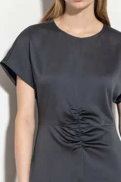 Hot LUISA CERANO Maxikleid Mit Faltendetails