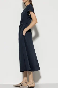 Hot LUISA CERANO Maxikleid Mit Faltendetails