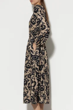 New LUISA CERANO Maxikleid Mit Flower-Print multi