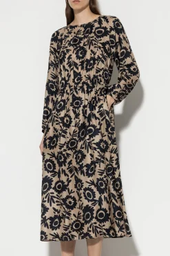 New LUISA CERANO Maxikleid Mit Flower-Print multi